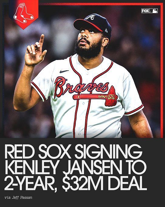 Red Sox: Kenley Jansen's emotional Andruw Jones message on cusp of MLB  history
