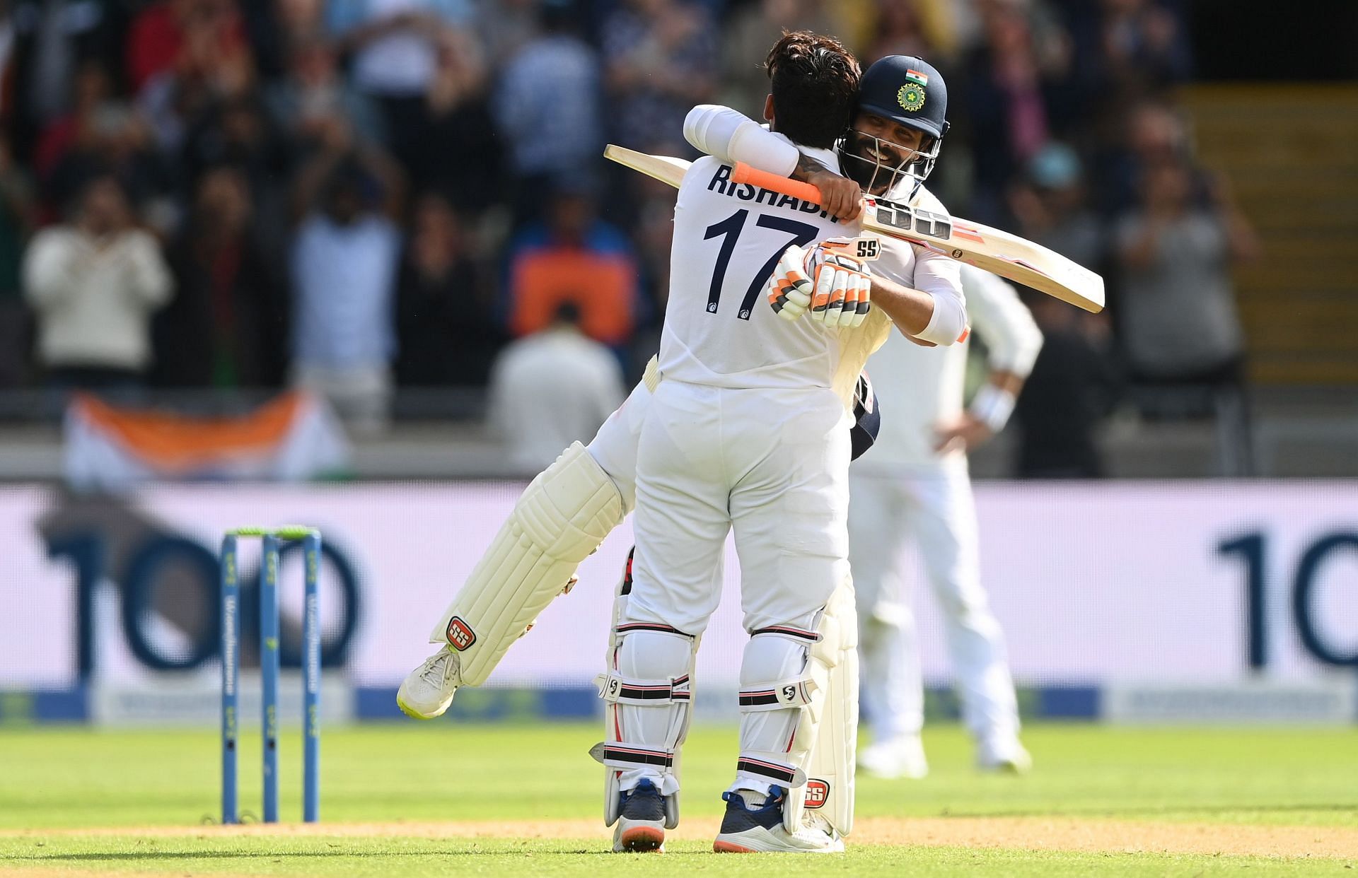 Rishabh Pant and Ravindra Jadeja&rsquo;s first-innings tons in Birmingham went in vain. Pic: Getty Images