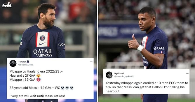 "Mbappe is a GOAT already", "Can't function without Messi" - Twitter explodes as Kylian Mbappe scores 96th-minute winner for 10-man PSG