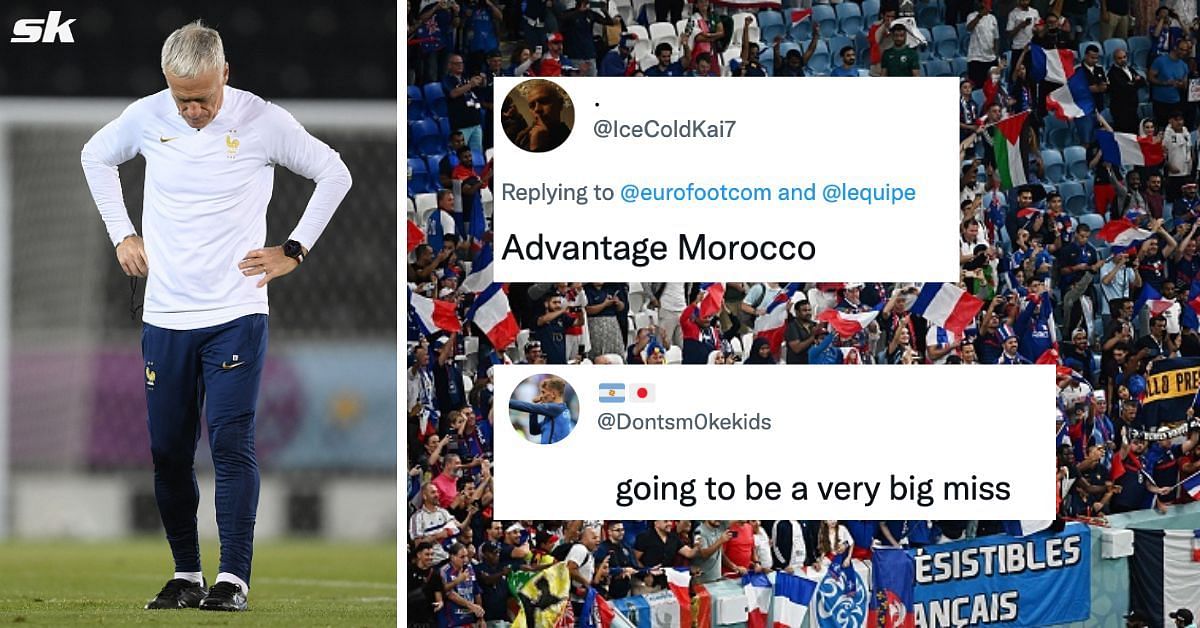 Two France stars out of crucial 2022 FIFA World Cup semi final clash against Morocco