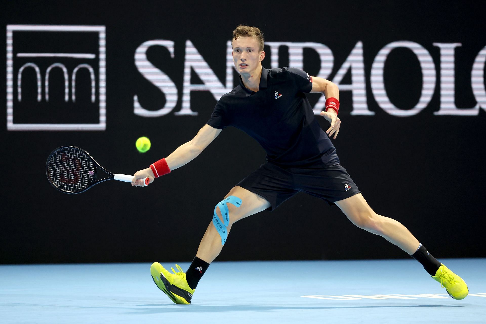 Jiri Lehecka at the 2022 Next Gen ATP Finals.