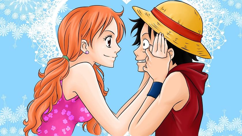 one piece nami and luffy kiss episode