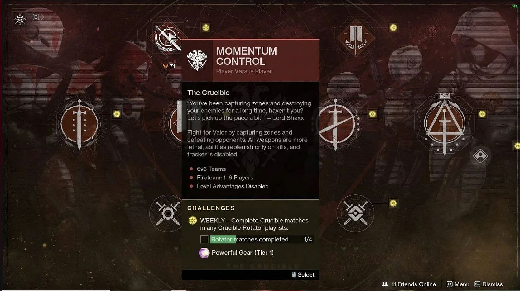 Momentum Control (Image via Bungie)