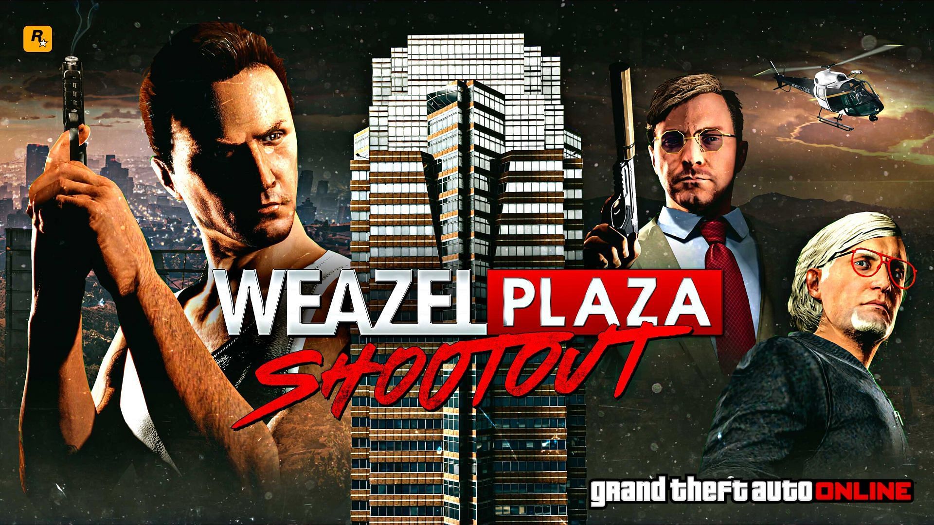A brief about possible future of Weazel Plaza Shootout random event of GTA Online (Image via Rockstar Games)