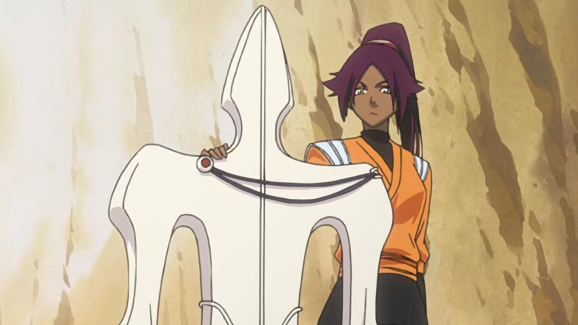 Yoruichi showing Ichigo the Tenshinatai (Image via Studio Pierrot)