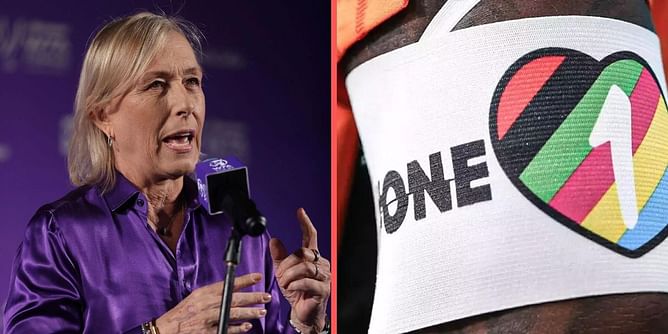 Martina Navratilova calls FIFA a "criminal organization" after suppression of LGBTQ+ awareness campaign comes to light