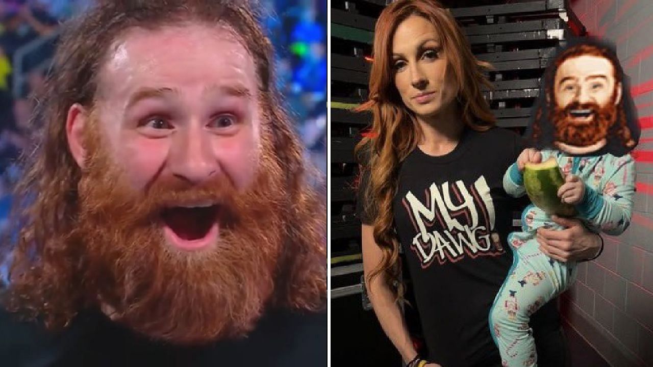 Sami Zayn has posted a tweet reacting to Becky Lynch
