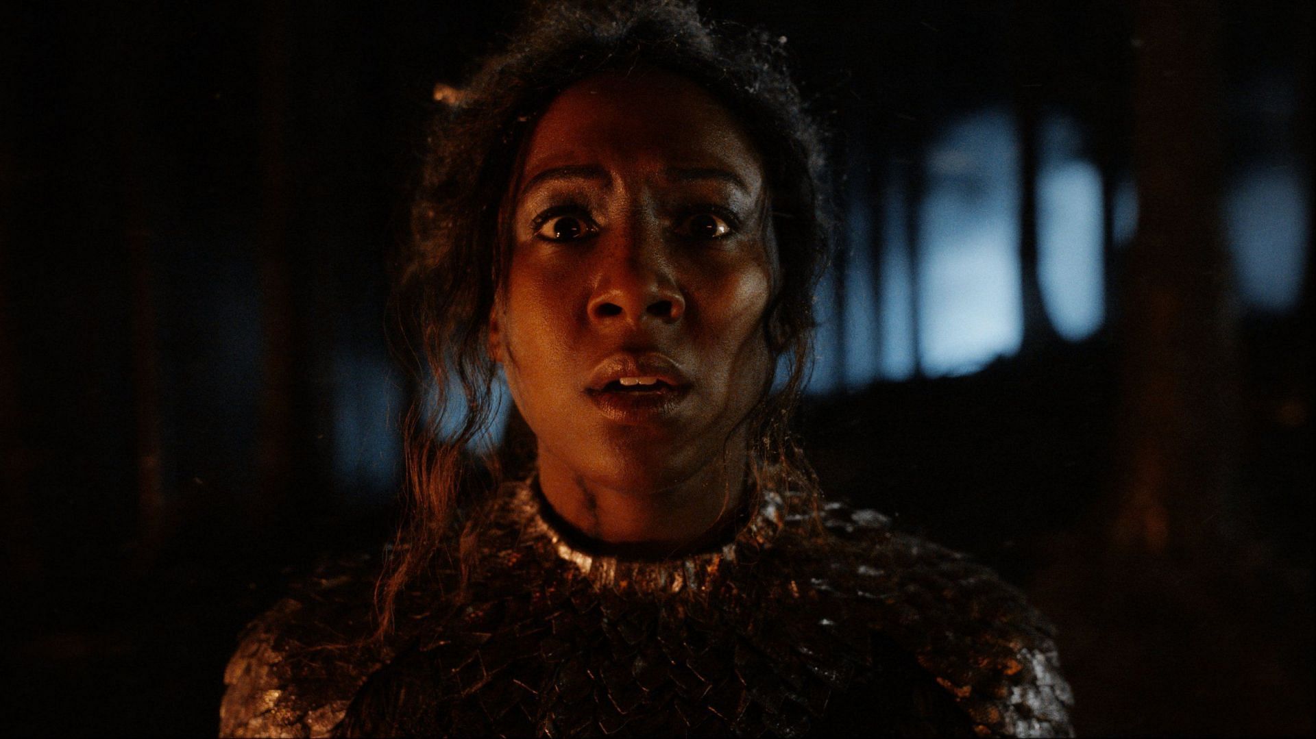 Jade Anouka played the character of Ruta Skadi. (Photo via HBO)