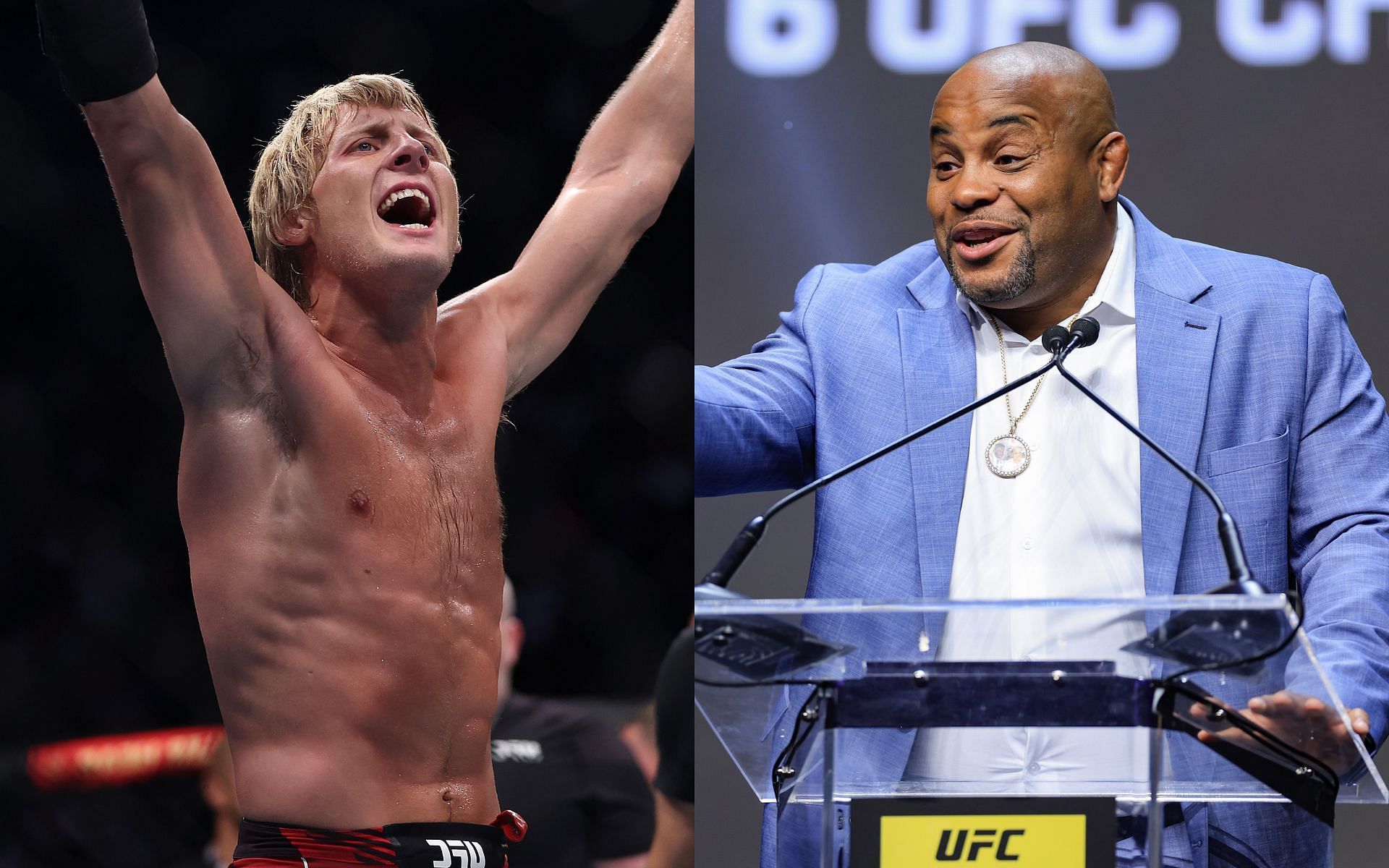 Paddy Pimblett (Left) and Daniel Cormier (Right)