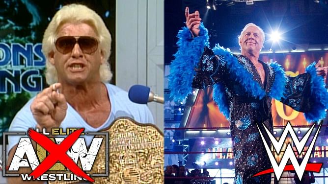 "At least in NXT you get the chance" – Ric Flair urges promising AEW star to join WWE following underwhelming run