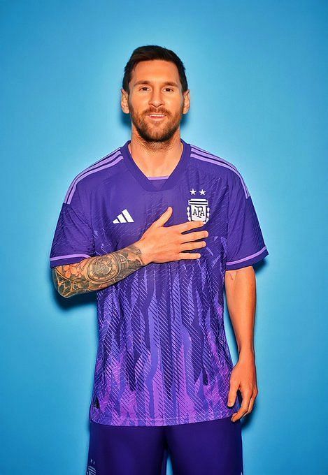 Argentina World Cup 2022 adidas Away Kit - FOOTBALL FASHION