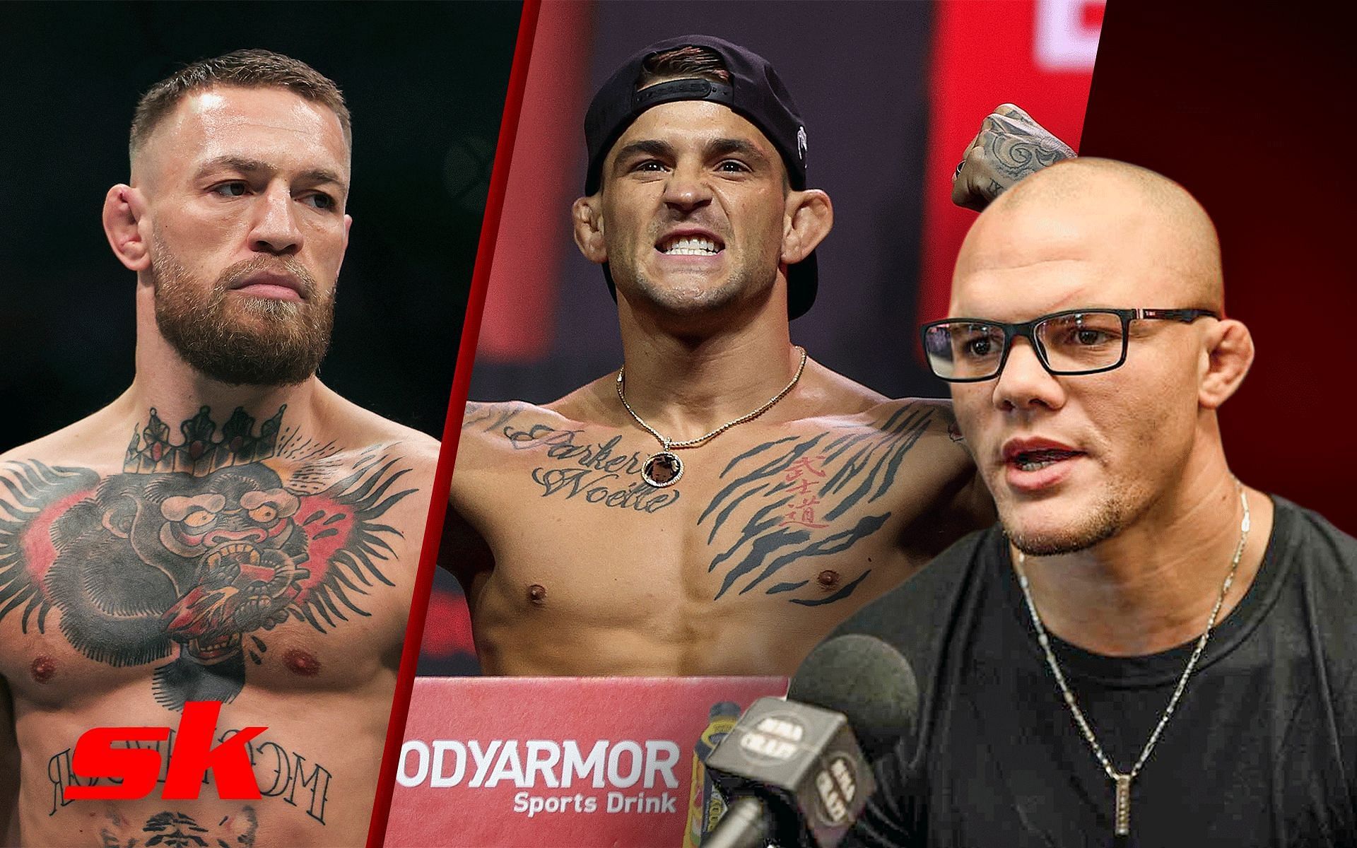 Anthony Smith reveals why Dustin Poirier will happily fight Conor McGregor again [Images via: @lionheartasmith on Instagram]