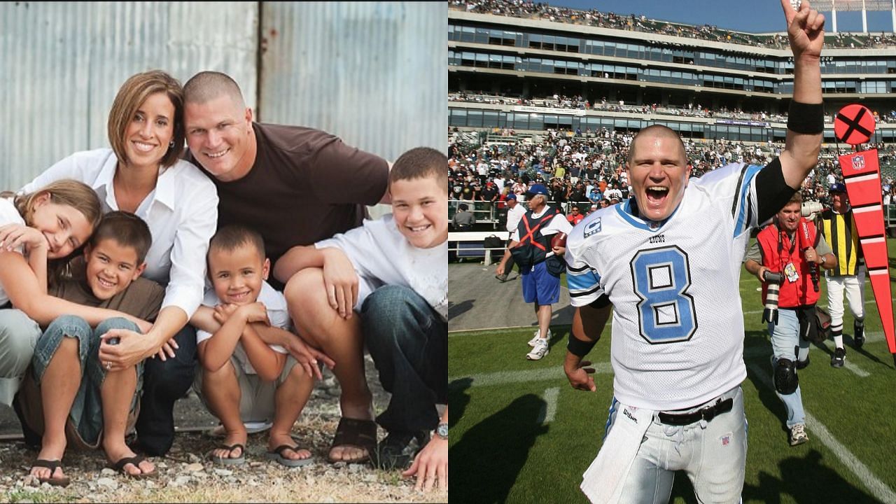 The former quarterback and his family (Image via jonkitna on Instagram)