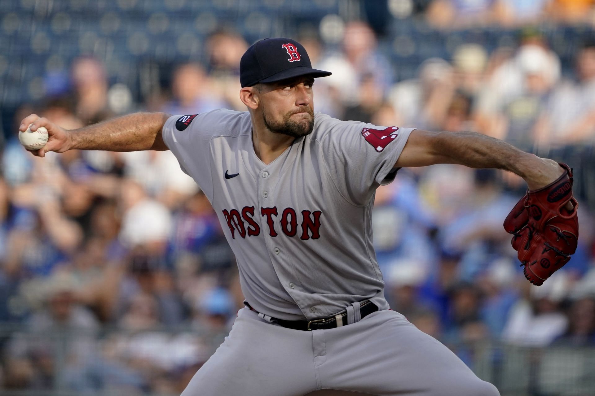 Nathan Eovaldi joined the Texas Rangers