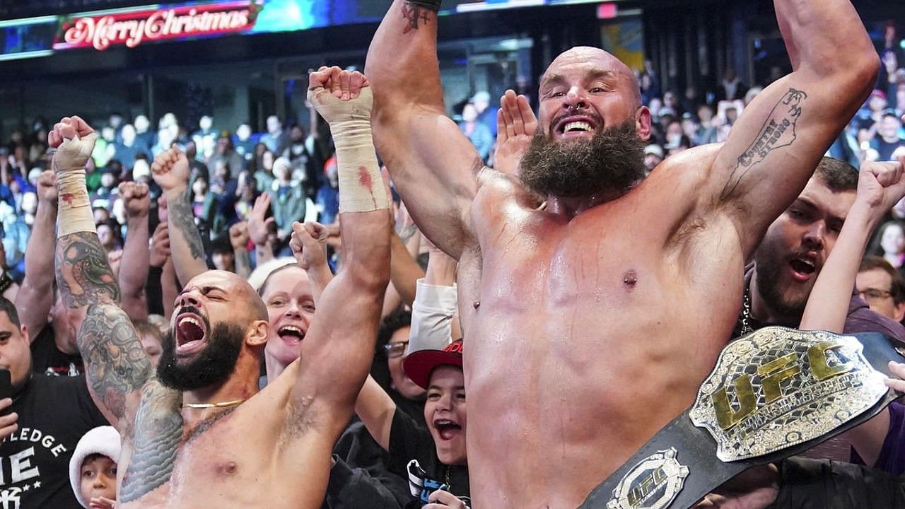 Ricochet and Braun Strowman were victorious on SmackDown