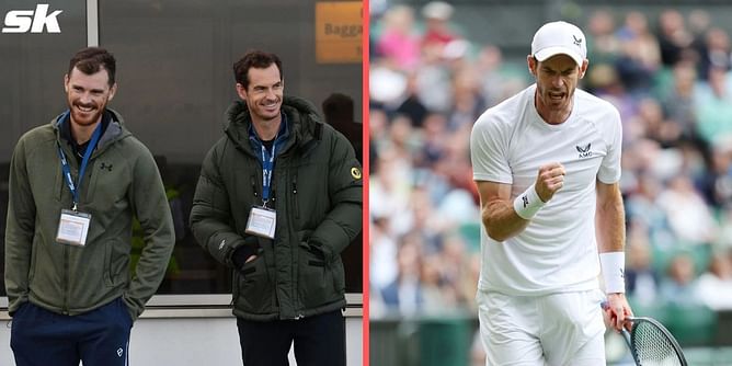 Andy Murray opens up about the experience of playing Battle of the Brits organized by brother Jamie