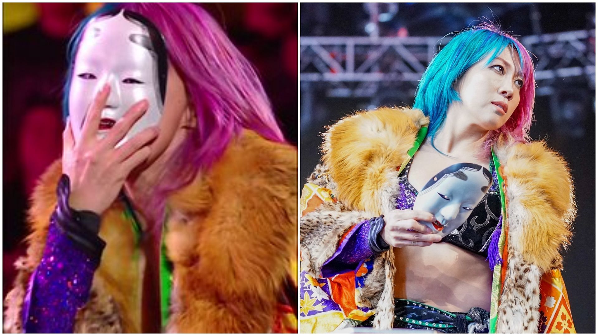 Asuka is currently on a break from WWE.