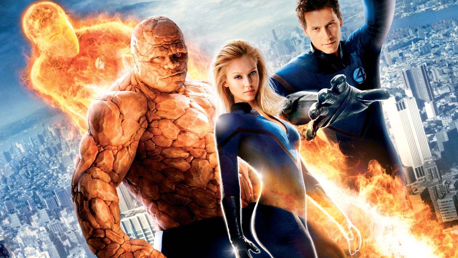 The 2005 Fantastic Four cast (Image via 20th Century Studios)