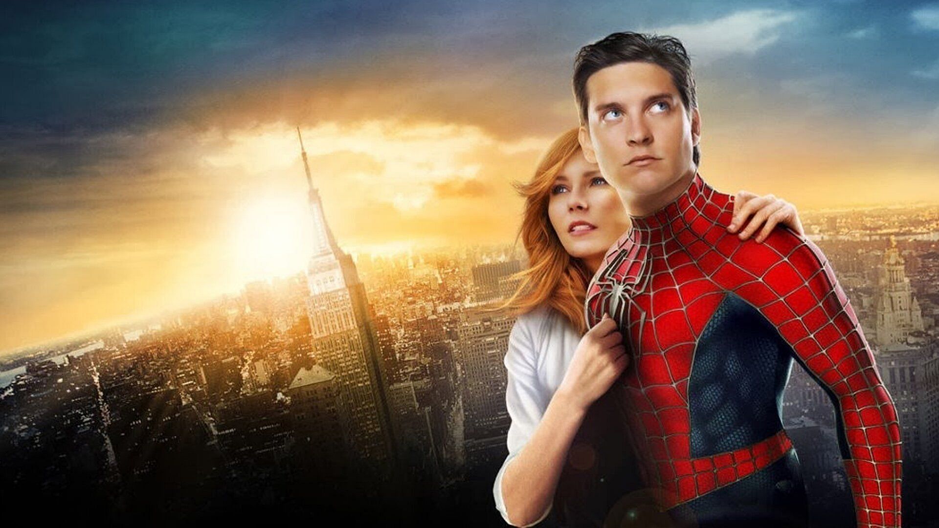 Maguire and Kirsten Dunst in Spider-Man 2 (Image via Sony)