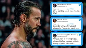 "Planting seeds for a feud in AEW" - Twitterati suggest rising WWE Superstar is setting up blockbuster feud with CM Punk after subtle reference