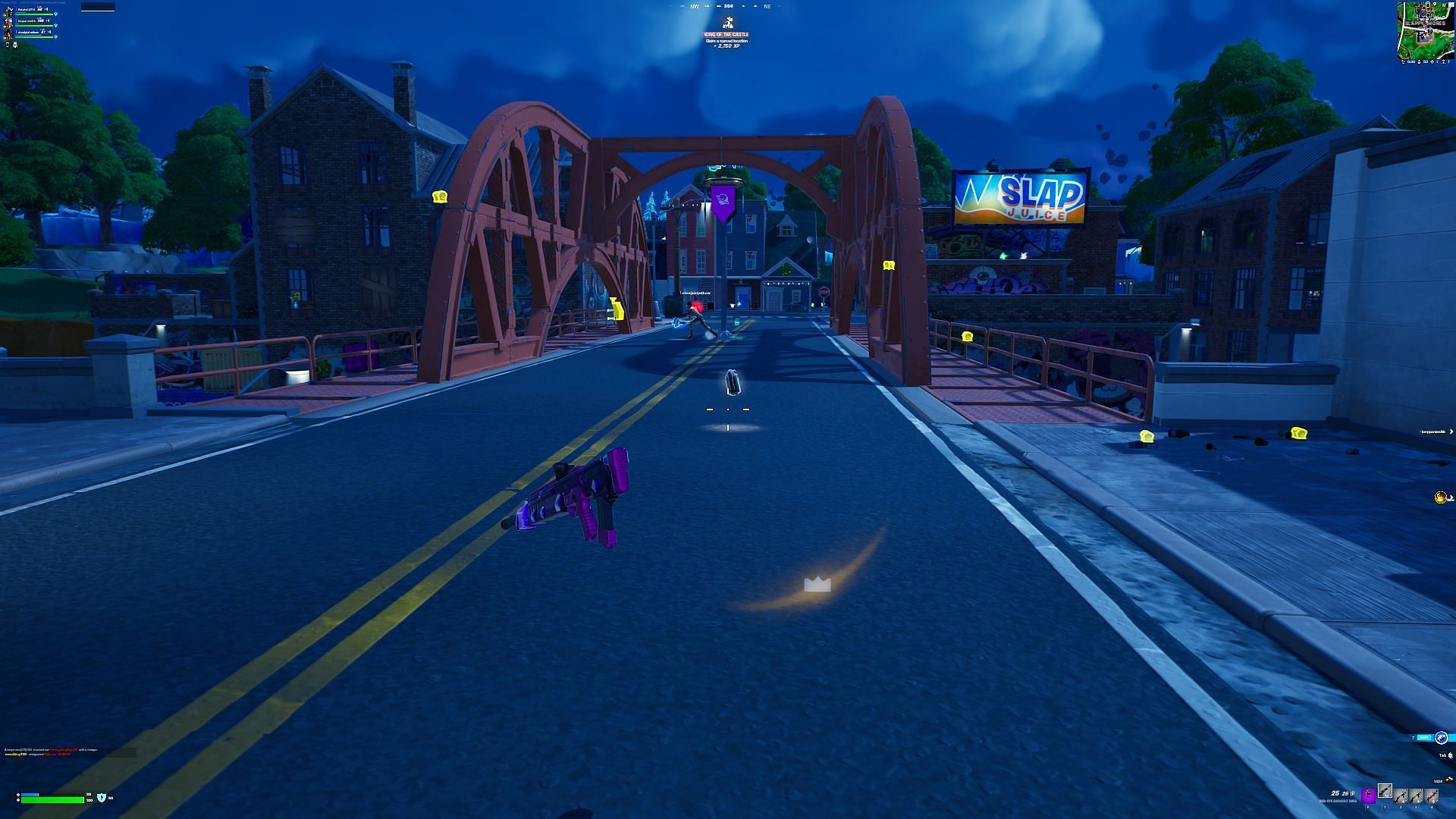 ADS and leave the truck to become invisible(Image via Epic Games/Fortnite)