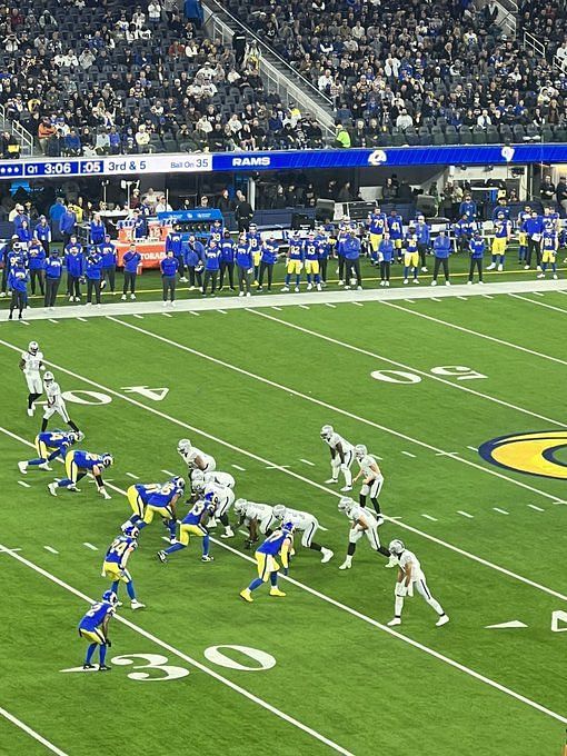 The new-look @raiders vs. the defending champion @rams on TNF? Sign us up.  ✍️ 