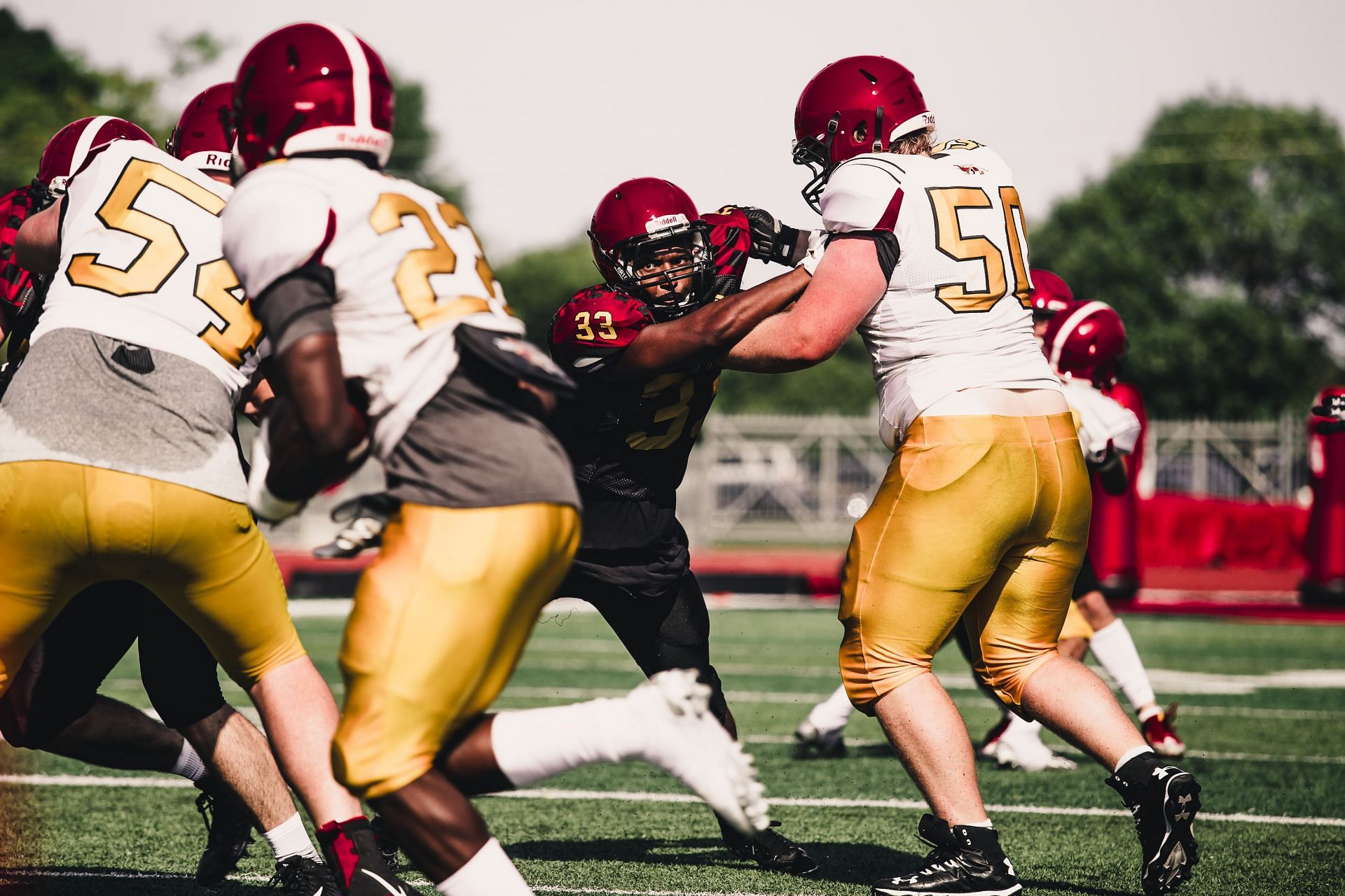 Cone trainings are beneficial for NFL players as well. (Image via Unsplash/ Alora Griffiths)