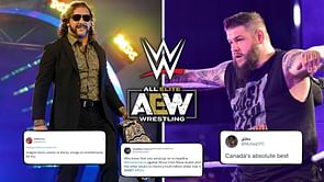 "Imagine Kevin Owens vs Kenny Omega at Wrestlemania 40" - Wrestling fans want the former AEW World Champion to jump ship to WWE for a dream encounter