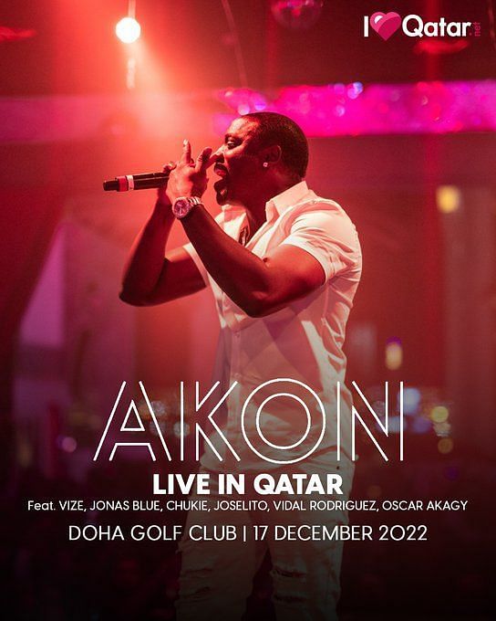 Akon Doha concert 2022 Tickets, where to buy, venue and more