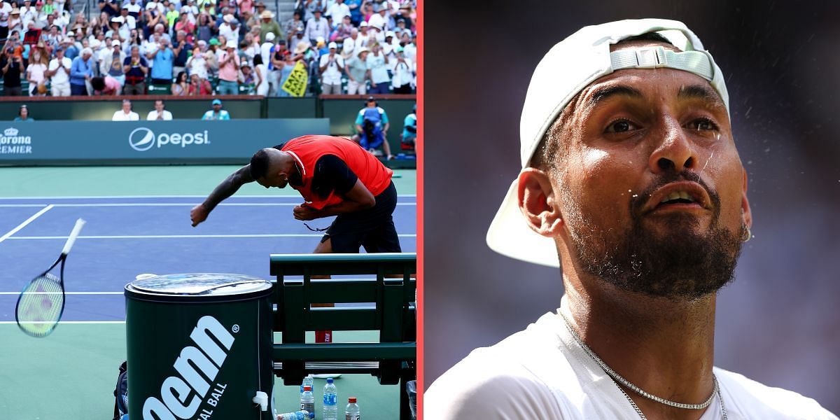 Nick Kyrgios has become controversy