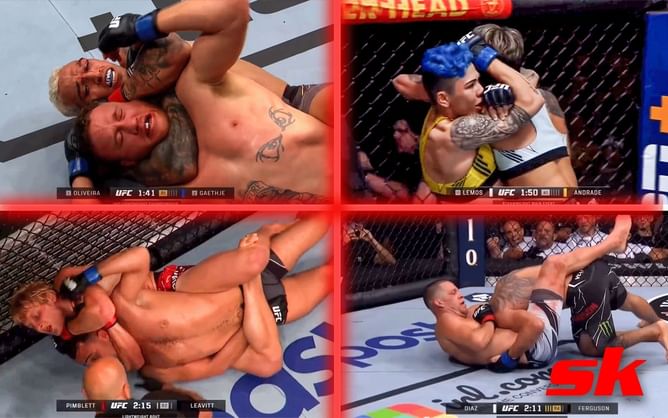 WATCH: Fanmade video shows every UFC submission of 2022 in 7 minutes