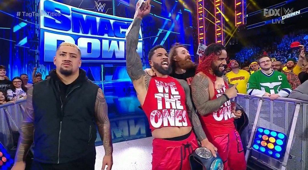 The Usos are the reigning tag champions