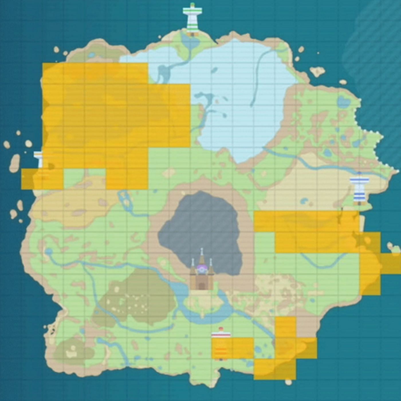 All Slowpoke locations (Image via Game Freak)