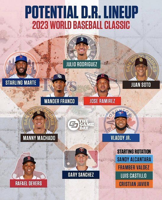 Men's Dominican Republic Baseball 2023 World Baseball Classic
