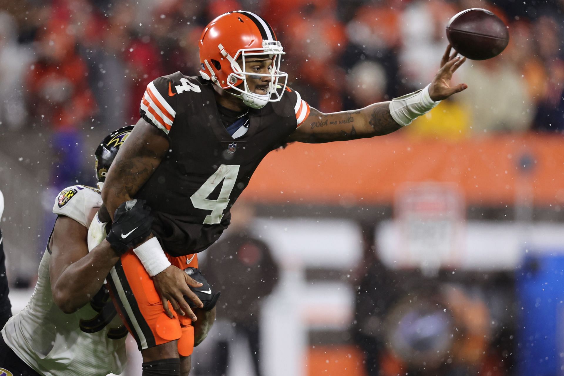 Browns: Deshaun Watson, plethora of rookies inactive vs. Ravens