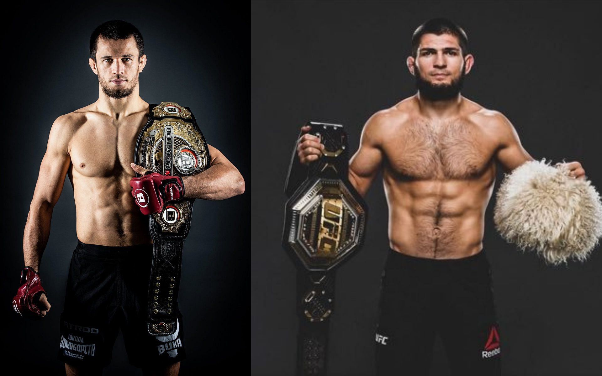 Usman Nurmagomedov [Left] Khabib Nurmagomedov [Right]