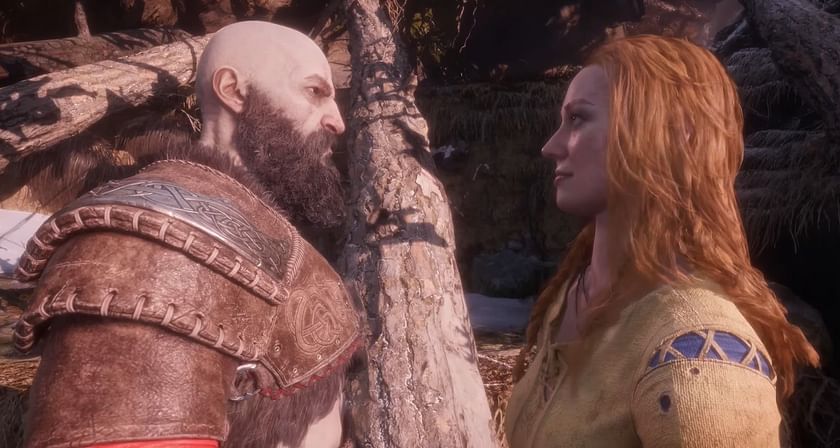 God of War: Ragnarok's big lad Tyr isn't quite as tall as Lady