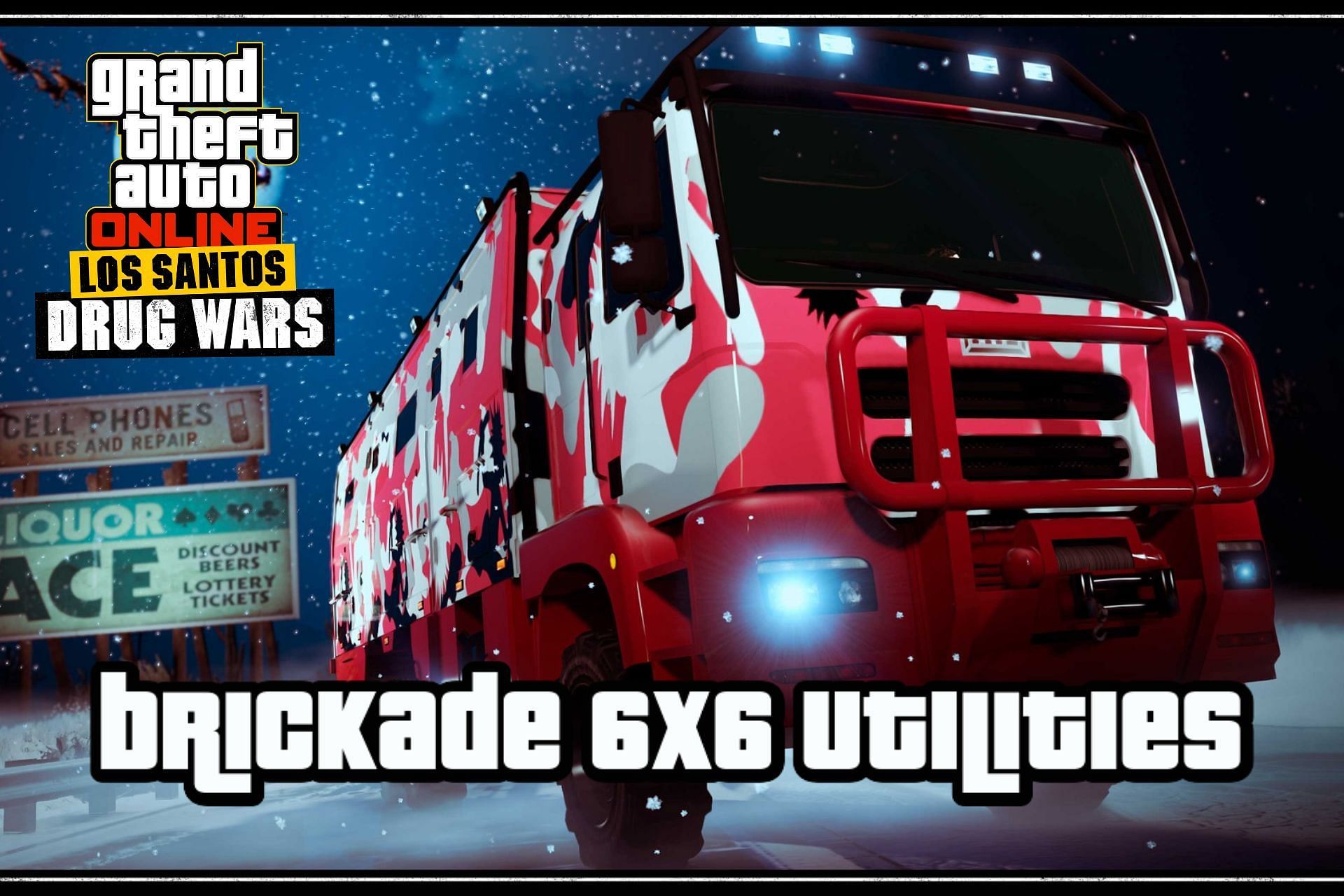 The Brickade 6x6 is currently one of the must-have vehicles in GTA Online (Image via Rockstar Games)