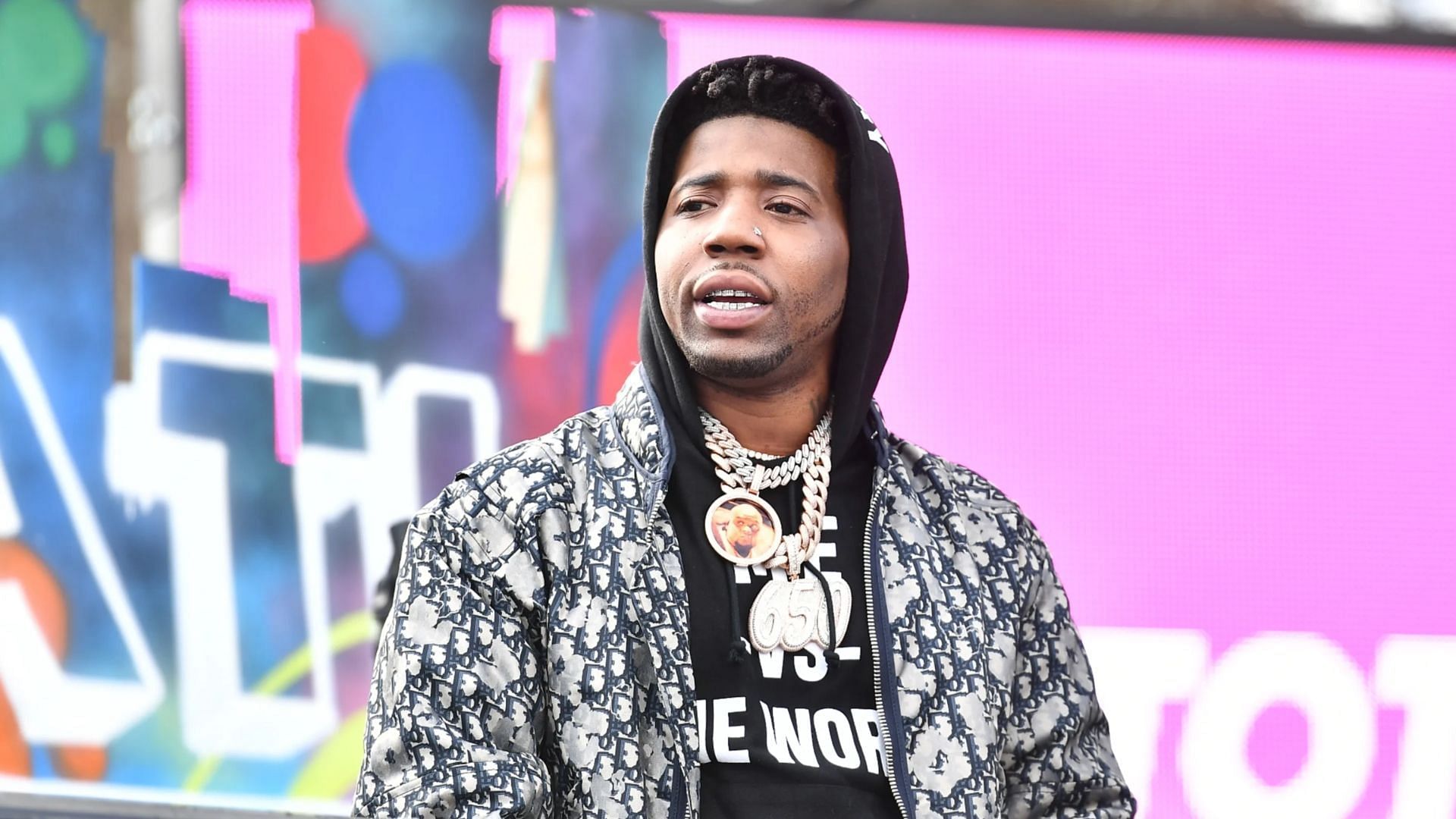 YFN Lucci will not be a witness in the YSL Rico Cae. (Image via Getty)