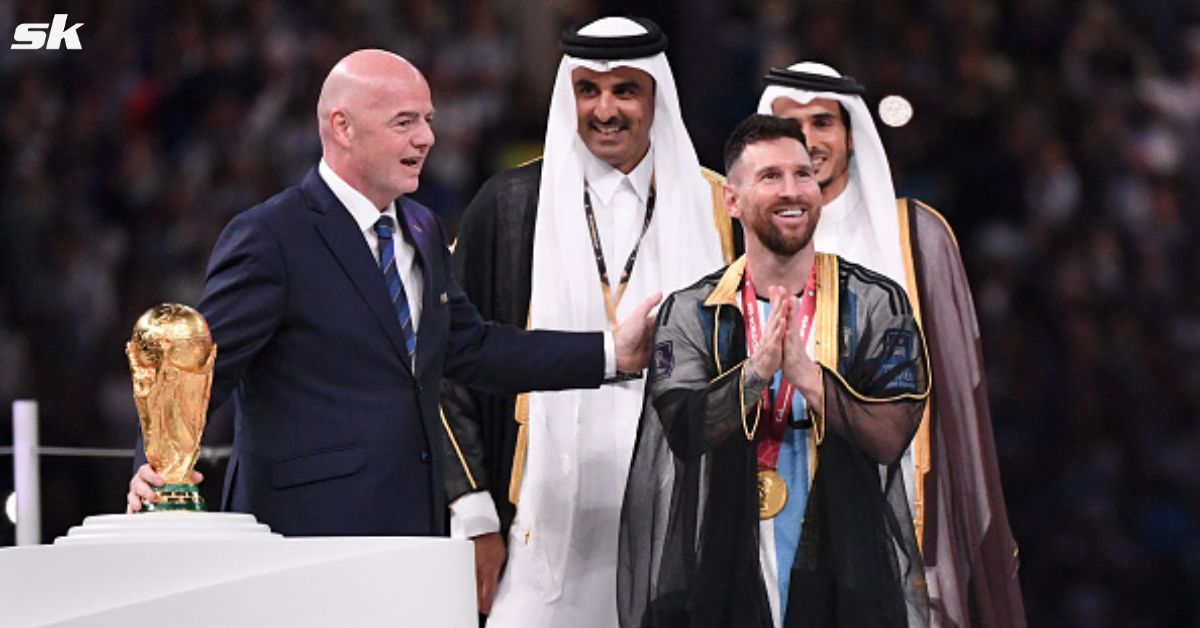 Why Lionel Messi Wore Black Robe During World Cup Trophy Presentation