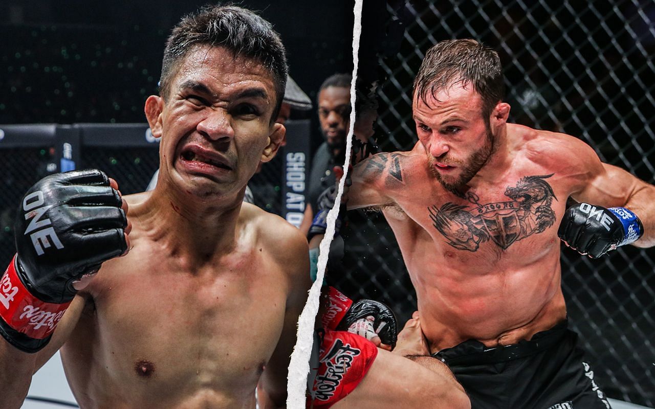 Jeremy Miado and Jarred Brooks [Photo Credits: ONE Championship]