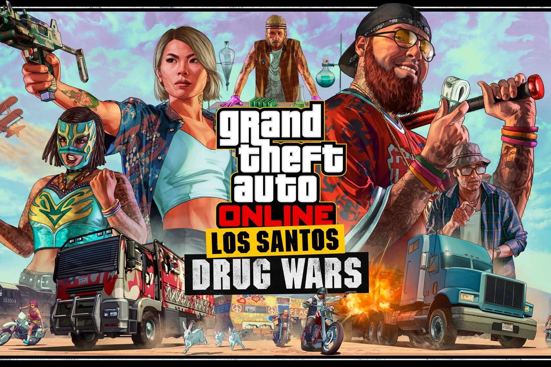 All details about the Los Santos Drug Wars in GTA Online (Image via Rockstar Games)
