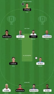 STR vs SIX Dream11 Prediction Team, Grand League