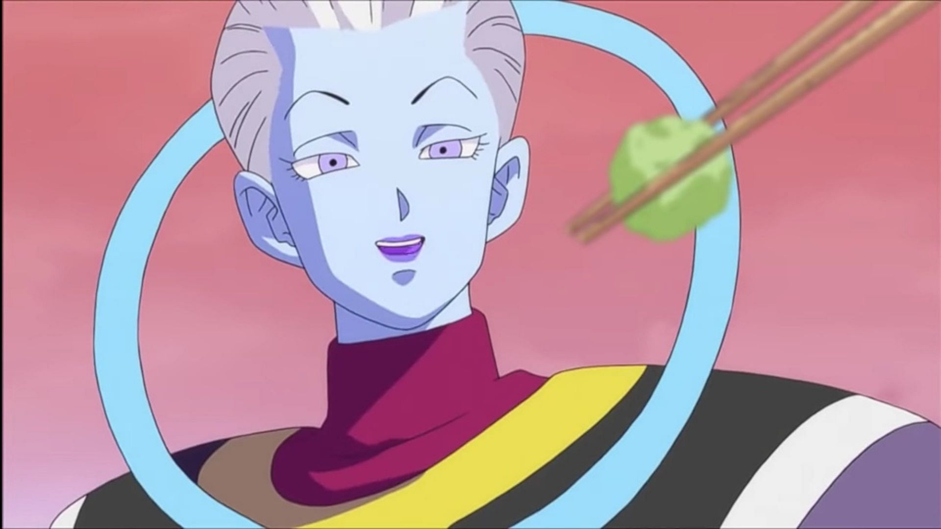 Whis as seen in the anime (Image via Toei Animation)