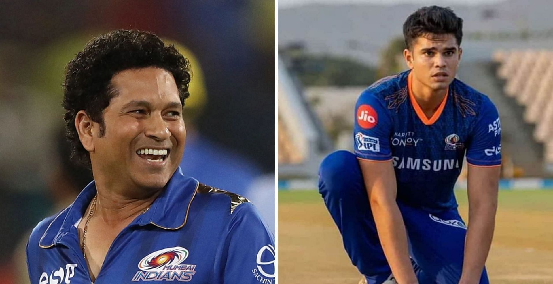 Sachin Tendulkar, Arjun Tendulkar.