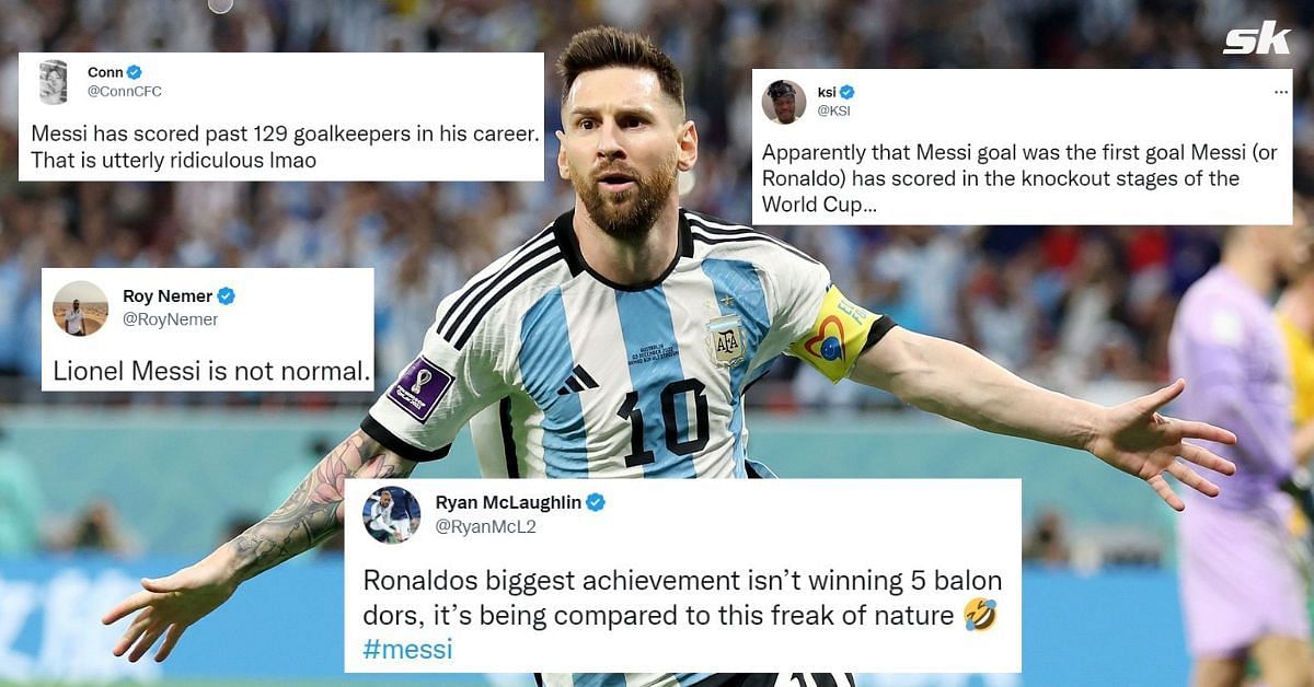 Twitter erupted as Lionel Messi guided Argentina to the quarter final of the 2022 FIFA World Cup