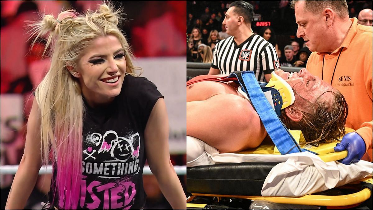 Alexa Bliss and Matt Riddle had very different experiences on WWE RAW.