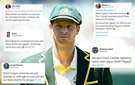 "Back where he belongs" - Fans react as Steve Smith is named Australia's captain for pink-ball Test vs West Indies