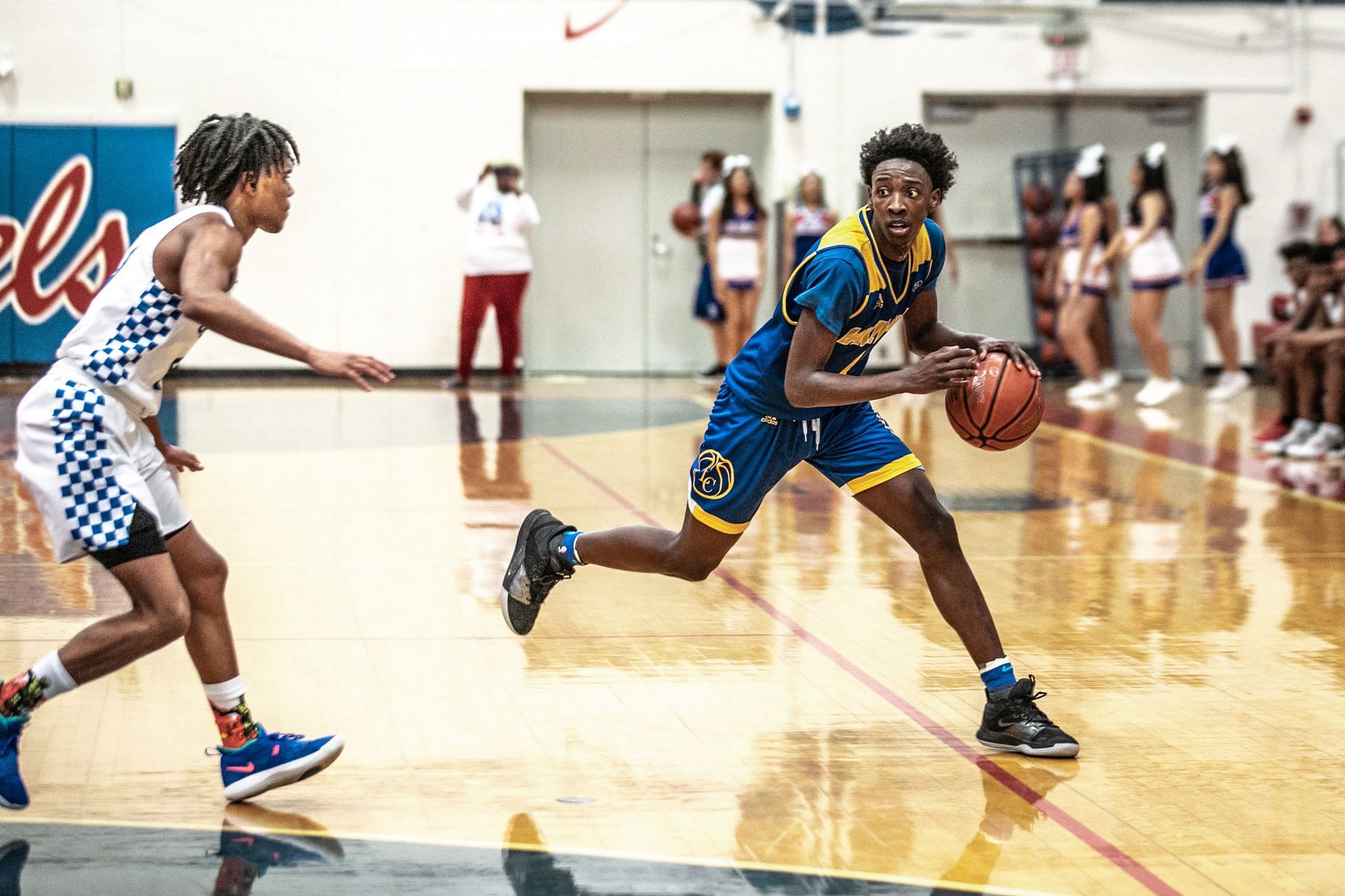 Basketball players are also benefitted from cone drills. (Image via Unsplash/ Vu Huy Hoang Chu)