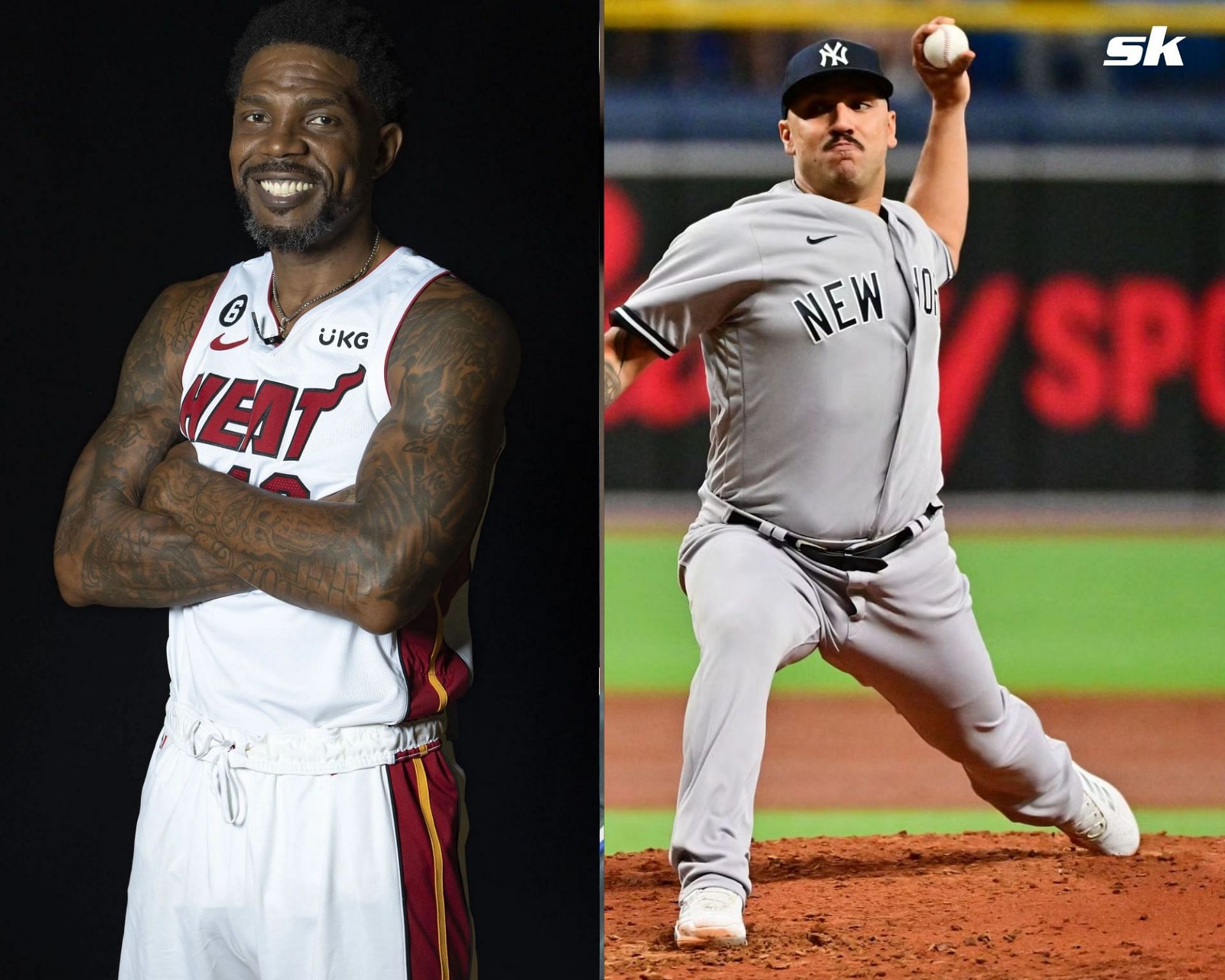 New York Yankees All-Star Nestor Cortes had a stellar fanboy moment with Miami Heat legend Udonis Haslem